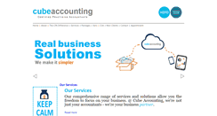 Desktop Screenshot of cubeaccounting.com